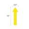 5S Supplies 5S Corner Markers, 3 1/2 in W., 10 in L., 0.003 in Thickness, 25 PK VSA-SQUARE-WHITE - alternate 2